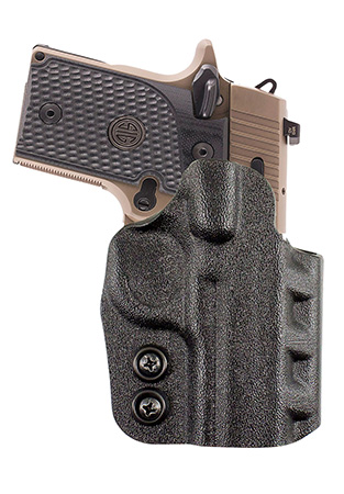 [792695277934] DeSantis Gunhide D94KAB6Z0 Cazzuto  OWB Black Kydex Paddle Fits Glock 19/19 Gen 5/19X/23/32/45 Right Hand
