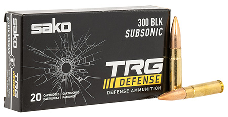 [082442974903] SAKO (TIKKA) JASTRG300BLK220B MatchKing  300Blackout 220gr 20 Per Box/10 Case