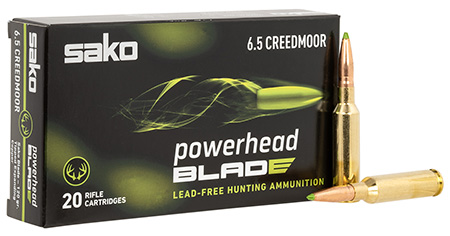 [082442959474] SAKO (TIKKA)  PowerHead Blade 6.5Creedmoor 120gr 20 Per Box/10 Case