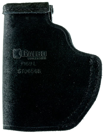 [601299800533] Galco STO656B Stow-N-Go  IWB Black Leather Belt Clip Fits Ruger LC Right Hand