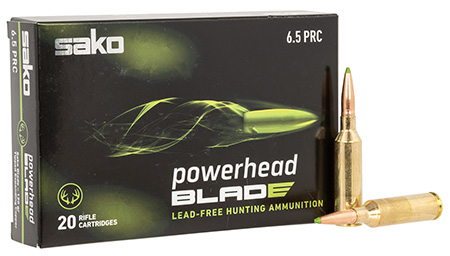 [082442974910] SAKO (TIKKA) JASPHB65PRC120B PowerHead Blade 6.5PRC 120gr 20 Per Box/10 Case