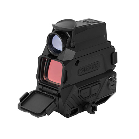 [810047072942] Holosun DRSTH DRS Thermal Reflex Sight  Black Anodized 1x/3x/5x 1.20" x 0.98" 2 MOA Red Dot/65 MOA Circle Multi Reticle Thermal Overlay