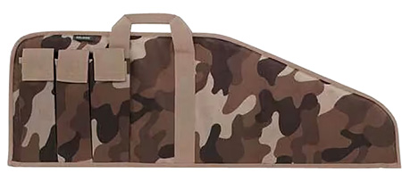 [672352016444] Bulldog BD49943TBC Pit Bull  43" Throwback Camo Floatable Water Resistant Nylon, Tricot Lining, 3 Velcro Exterior Magazine Pouches,  Soft Padding