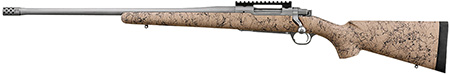 [736676571628] Ruger 57162 Hawkeye FTW Hunter Full Size 308 Win 4+1 22"  Matte Stainless Threaded Barrel, Picatinny Rail Stainless Steel Receiver, Speckled Tan/Black HS Precision Synthetic Stock, Left Hand