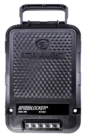 [080926590007] Streamlight 59000 SpeedLocker  Black High-Impact Polypropylene