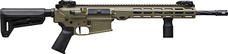 [680017496838] Maxim Defense MXM49683 MD10 L 308 Win 20+1 16" Fluted Barrel, FDE Cerakote Finish, M-LOK Handguard, Black Magpul Furniture, SL-K Stock, MVG Grip, MBUS Sights, Blackout Defense Flat Trigger