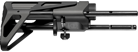 [680017476175] Maxim Defense MXM47617 CQB Gen 7 with Standard Buffer  &  Tube, 4 Adj. Positions, Black Anodized Aluminum Fits, Fits Mil-Spec AR-15