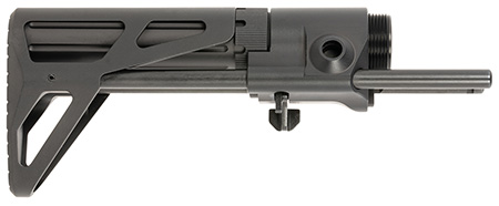 [680017475628] Maxim Defense MXM47562 Combat Carbine Stock (CCS) Gen 6 Black Aluminum, Includes Buffer Tube, Fits AR-15 Platform