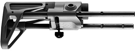 [680017475758] Maxim Defense MXM47575 CQB Buttstock Assembly Only, Black, Fits CQB Gen 6  &  PDW Braces