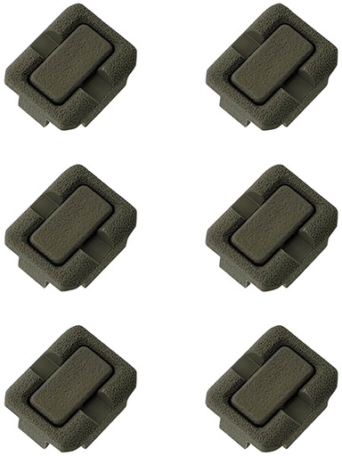 [840815145561] Magpul MAG1296-ODG Wire Control Kit M-LOK for M-LOK Rails, OD Green Polymer