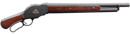 [8053800947282] Chiappa Firearms 930377 1887 Rose Box Bootleg 12 Gauge 5+1 2.75" 18.50", Black Barrel/Engraved Rec, Oiled Walnut Furniture with Pistol Grip, Bead Sight