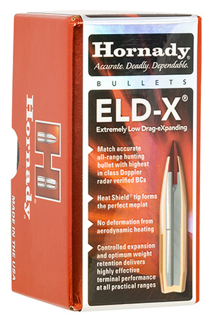[090255228335] Hornady 22833 ELD-X  22 Cal .224 80 gr Extremely Low Drag-eXpanding 100 Per Box/ 25 Case