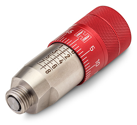[090255440973] Hornady 044097 Bullet Seating Micrometer Red/Silver Compatible w/ All Hornady Seating Dies