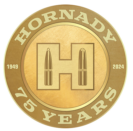 [090255991574] Hornady 99157 75th Anniversary Sign Gold Tin 11.80 x 11.80