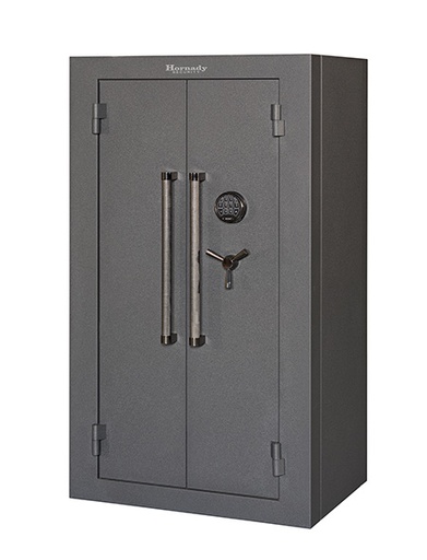 [090255950717] Hornady 95071 Mobilis  Double Door Matte Grey 9 Gauge Steel Safe