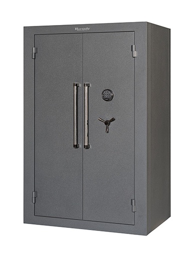[090255950724] Hornady 95072 Mobilis  Double Door Max Matte Grey 9 Gauge Steel Safe