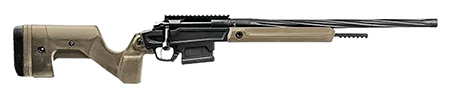 [840213905194] Stag Arms SABR01040002 Pursuit  6.5 Creedmoor 5+1 20" Threaded/Fluted Sporter, Black Cerakote Barrel/Rec, Tan OEM Hybrid Hunter Stock, TriggerTech Trigger, 20 MOA Scope Mount