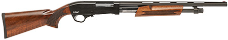 [713780231440] TriStar 23144 Cobra III Field Youth 410 Gauge Pump 3" 5+1, 18.50" Black Chrome Lined Vent Rib Barrel, Black Steel Receiver, Walnut Wood Stock