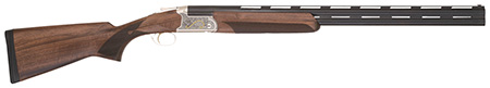 [713780331300] TriStar 33130 Trinity II Over/Under 12 Gauge Break Open 3" 2rd 28" Blued Barrel, Silver Steel Rec, Deluxe Walnut Furniture, Fiber Optic Sight, 5 Chokes