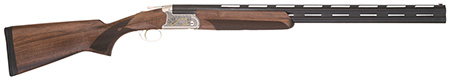 [713780331362] TriStar 33136 Trinity II Over/Under 28 Gauge Break Open 3" 2rd 28" Blued Barrel, Silver Steel Rec, Deluxe Walnut Furniture, Fiber Optic Sight, 5 Chokes