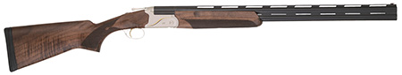 [713780331386] TriStar 33138 Trinity II Full Size 410 Gauge Break Open 3" 2rd 28" Black Over/Under Vent Rib Barrel, Acid Etched w/24K Gold Inlay Stainless Steel Receiver, Fixed Turkish Walnut Stock, Right Hand