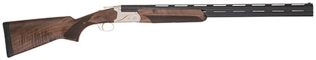 [713780331447] TriStar 33144 Trinity II LT Over/Under 20 Gauge Break Open 3" 2rd 28" Blued Barrel, Silver Aluminum Rec, Deluxe Walnut Furniture, Fiber Optic Sight, 5 Chokes