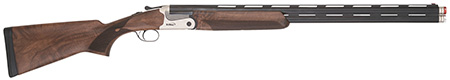 [713780331782] TriStar 33178 Cypher X 410 Gauge Break Open 3" 2rd 28" Blued Over/Under Vent Rib Barrel, Stainless Aluminum Receiver, Fixed Turkish Walnut Stock
