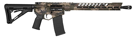 [810035756113] Diamondback DB175AK621 DB15  5.56x45mm NATO 30+1 16", Multicam Rec/15" Slim M-Lok V-Rail Handguard, OEM Black Gold Lower, Black Furniture, Magpul CTR Stock  &  K2 Grip, DBSB-IV Flash Hider
