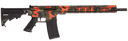 [638457792713] Great Lakes Firearms GL15223MCMP AR-15 Mission 223 Wylde 30+1 16", Deer Camp Camo Rec/15" M-Lok Handguard, Black Carbine Stock  &  A2 Grip, Muzzle Brake