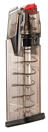 [810127170162] ETS Group OMGGLK17 Omega  17rd Flush 9mm Luger Clear Polymer Fits Glock 17/19