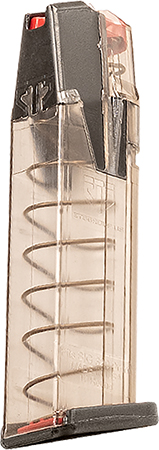 [810127170223] ETS Group OMGSW9MP17 Omega  17rd Flush 9mm Luger, Clear Polymer, Fits S&W M & P
