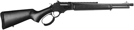 [754908322206] Rossi 953030161TB R95 Triple Black 30-30 Win 5+1 16.50" Black Cerakote Threaded Barrel, Black Cerakote Picatinny Rail Steel Receiver, Black Splatter Fixed Wood Stock