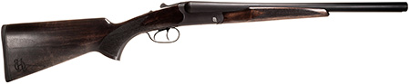 [727962709115] Heritage Mfg BL1218BK Badlander  Full Size 12 Gauge Break Open 2rd 18.50" Black Chrome Side By Side Barrel  &  Receiver, Fixed Turkish Walnut Stock