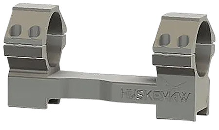 [852679747089] Huskemaw Optics 20CRB Crossfield Scope Mount/Ring Combo Silver 60 MOA