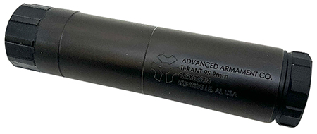 [850036491897] ADVANCED ARMAMENT COMPANY 65040 Silencer Ti-Rant 9S 9mm Black 17-4 Stainless Steel *No Piston