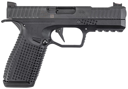 [897903003814] PTR AF1B0090101 Archon Type B, Gen 1 Compact Frame 9mm Luger 15+1, 4.30" Black Steel Barrel, Black Serrated Steel Slide, Black Steel Frame w/Beavertail  &  Picatinny Rail, Black Textured Polymer Grip
