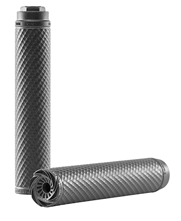 [897903003609] PTR V35560101 Vent 3 22 Cal (5.56mm), 7.41" L Black 3D Printed Titanium, Includes 1/2"-28 Direct Thread Mount