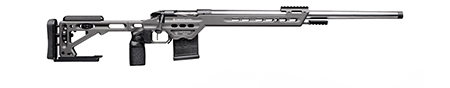 [043125006137] Bergara Rifles BPR25-6GT Premier Competition 6 GT 10+1 26" Polished Clear Cerakote #4 Tapered Steel Threaded Barrel, Polished Clear Cerakote Steel Receiver, Tungsten MPA BA Chassis