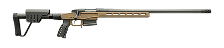 [043125007011] Bergara Rifles BPR377PRC Premier MgLite Full Size 7mm PRC 5+1 22" Carbon Fiber CURE Carbon Fiber Barrel, Graphite Black Cerakote Steel Receiver, Flat Dark Earth XLR  Folding Chassis