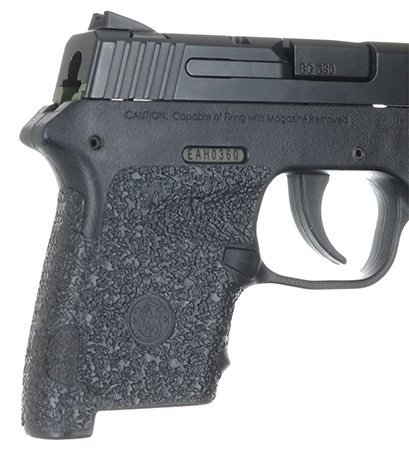 [812308022284] Talon Grips 701R Adhesive Grip  Textured Black Rubber for S&W Bodyguard 380