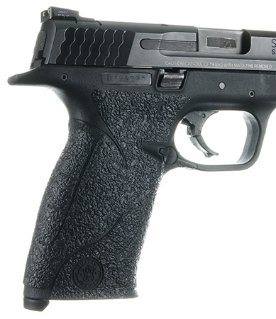 [812308022369] Talon Grips 703R Adhesive Grip  Textured Black Rubber S&W M & P 22,9,357,40 with Small Backstrap