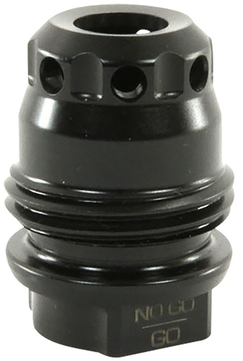 [859383006853] Rugged Suppressors MB014 M2 Brake  Black, 1/2"-28 tpi Threads, Dual Taper Locking System, Fits Radiant762, Surge762, Razor762  &  Micro30 Suppressors