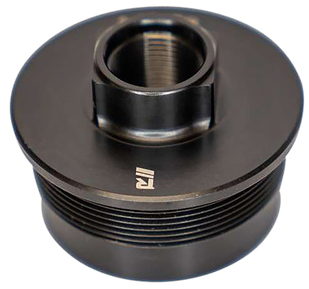 [850044499045] Rugged Suppressors DTM001 Universal Direct Thread Mount  5/8"-24 tpi, Black, Fits 1.375"-24 tpi Tube Threads