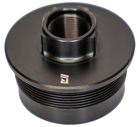 [850044499069] Rugged Suppressors DTM003 Universal Direct Thread Mount  3/4"-24 tpi, Black, Fits 1.375"-24 tpi Tube Threads