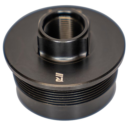 [850044499083] Rugged Suppressors DTM005 Universal Direct Thread Mount  M18x1.5 tpi, Black, Fits 1.375"-24 tpi Tube Threads