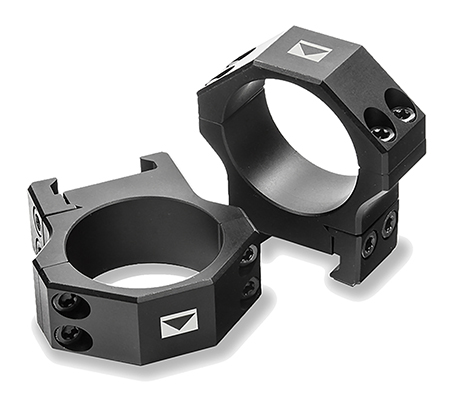 [000381859570] Steiner 5957 H-Series Lightweight Matte Black Steel 30mm Tube Low, Picatinny Rail