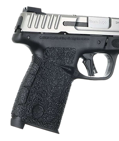 [812308022567] Talon Grips 708R Adhesive Grip  Textured Black Rubber for S&W SD, SD VE 9,40