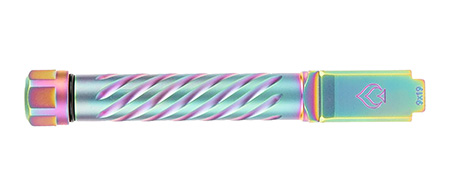 [819747026200] Ballistic Advantage BAPSG195T3W Premium Series  Threaded/Spiral Fluted, 9mm Luger, Iridescent PVD, Fits Glock 19 Gen 3-5