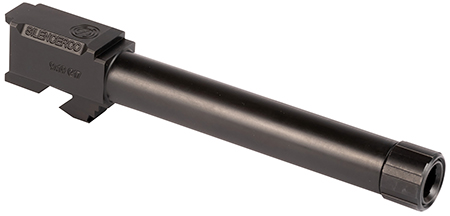 [817272012002] SilencerCo AC864 Threaded Barrel  5" 9mm Luger, Black Nitride Stainless Steel, Fits Glock 17 Gen 1-4