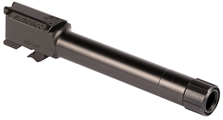 [816413020531] SilencerCo AC2023 Threaded Barrel  4.75" 9mm Luger, Black Nitride Stainless Steel, Fits S&W M & P9